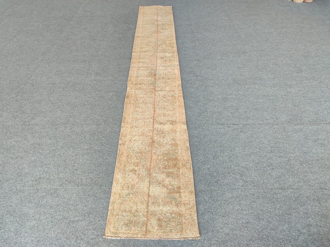 1'10 X 12'3 Ft, Turkish Runner 2x12, Vintage Runner 2x12, Oushak Runner