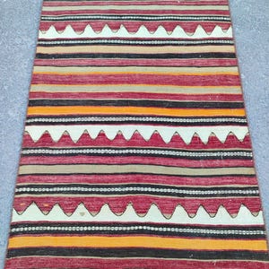 2.7x18.8 ft, Extra long kilim runner rug, Runner rug 3x18, Afghan long runner, Long kilim runner, Antique Long runner turkish Vintage Oushak
