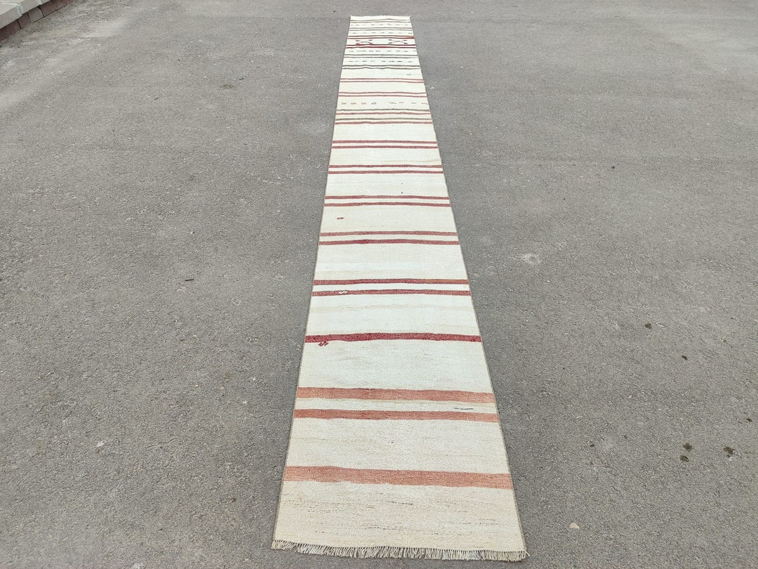 20 21 Ft, Turkish Kilim Runner Extra Long, Stair Rug Runner, 21 Feet ...