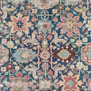 4x12 Antique Caucasian rug, Large Persian runner 4x12, Heriz Runner rug 4x12 vintage, Mahal rug, Azerbaijan rug, Circa rug, Kurdish rug