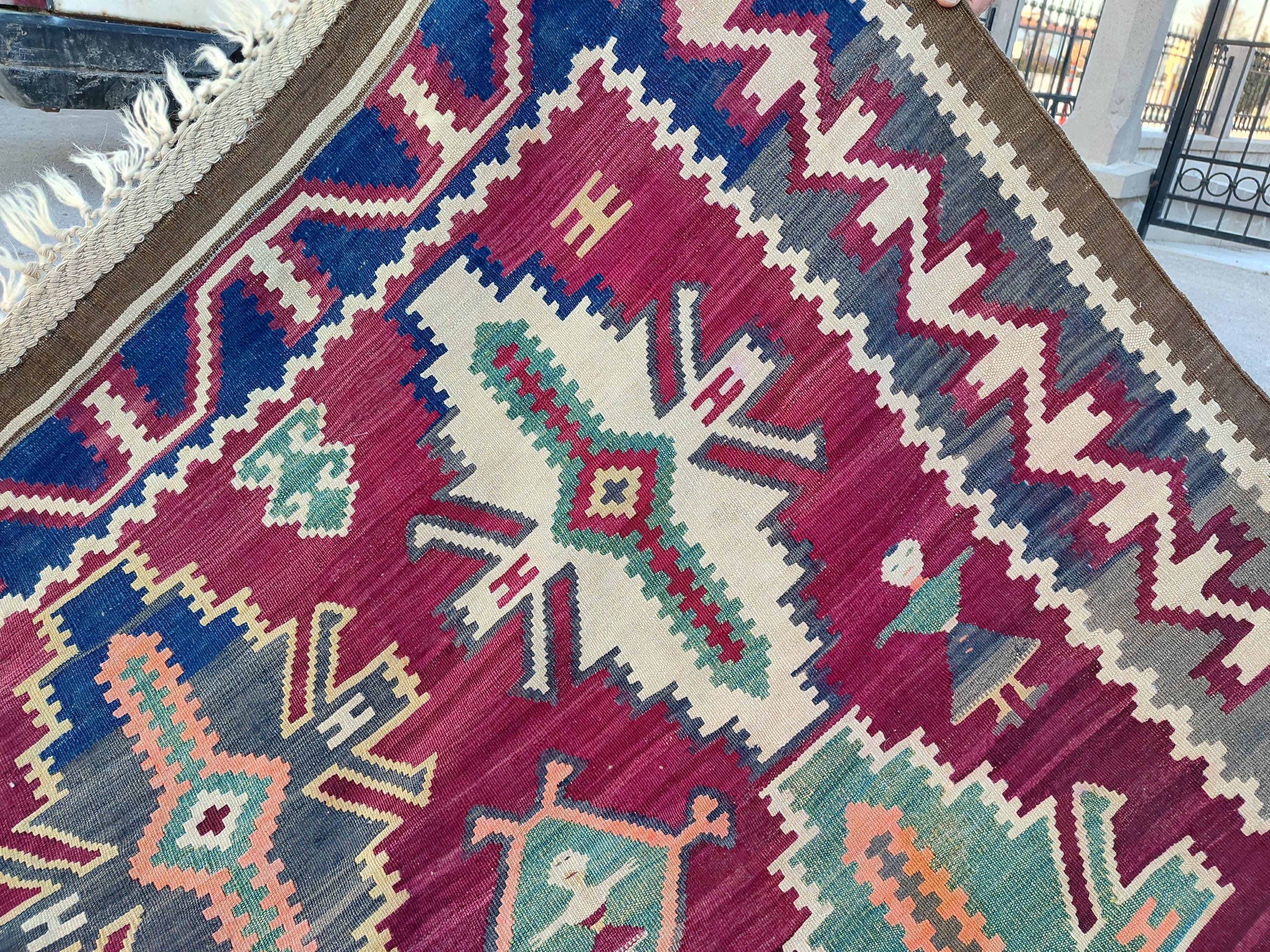 アンティークコーカサス キリム 楽天市場】【15%OFFクーポン対象品】オールドキリム コーカサス地方の