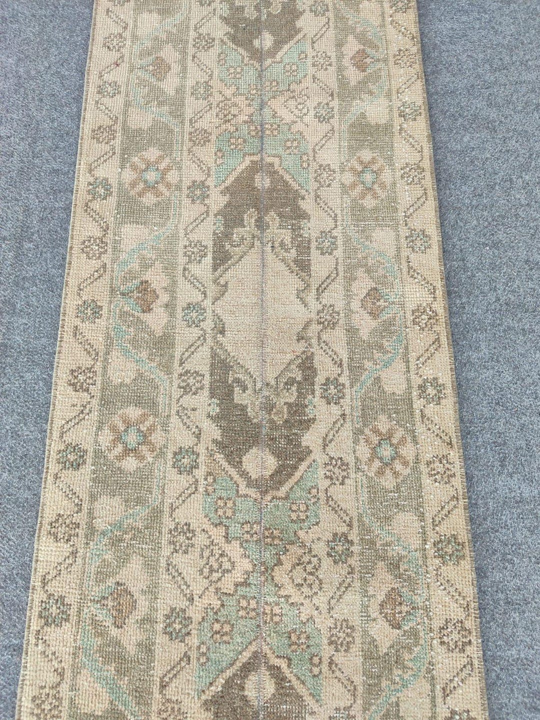 2x12 Runner Turkish, Narrow Runner Rug, Skinny Runner Rug, Vintage ...