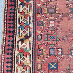 Runner 3x8, Turkish runner 3x8, Heriz runner rug, Persian runner 3x8 Antique, Oushak runner 3x8, Kurdish runner rug, Herki runner rug 8 9 10