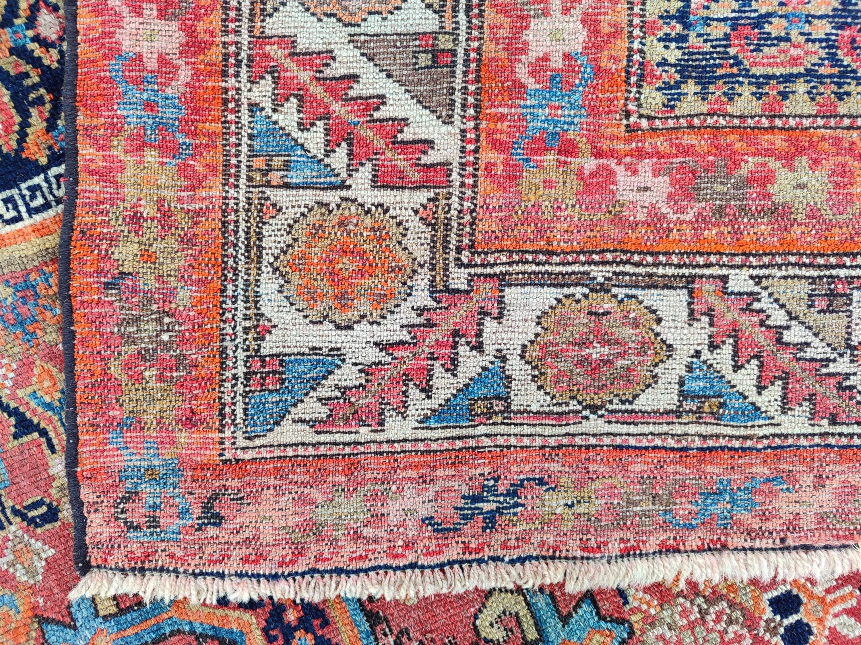7x15 Oversize Persian Rug, Antique Malayer Rug Large Size, Heriz Area ...