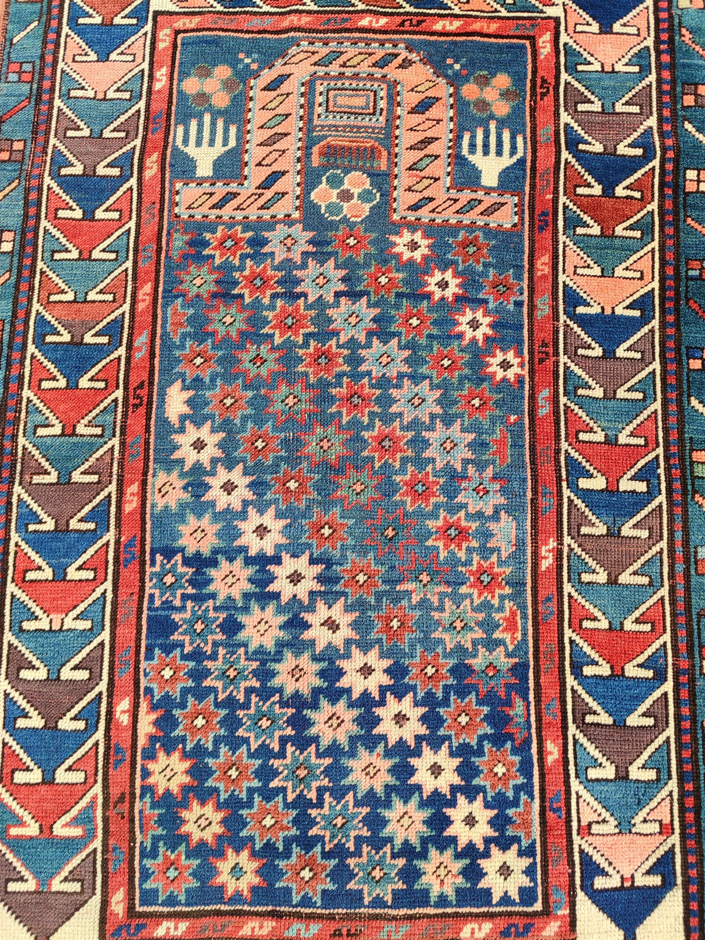Mid 1800's Antique Rug 3x4, Rare Persian Rug 3x4, Malayer Rug Small ...