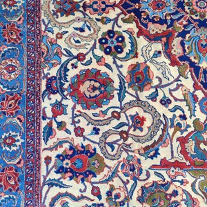 7x10 Persian rug, Heriz area rug 7x10, Antique rug 7x10 oriental, Turkish 7x10 oushak rug, Afghan area rug 7x10 vintage, Colorful area rug