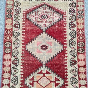 3x15 rug runner, Long runner turkish 3x15, Oushak 3x15 vintage rug, Heriz rug runner 15, Long runner antique 3x15, Long herki rug 15 feet