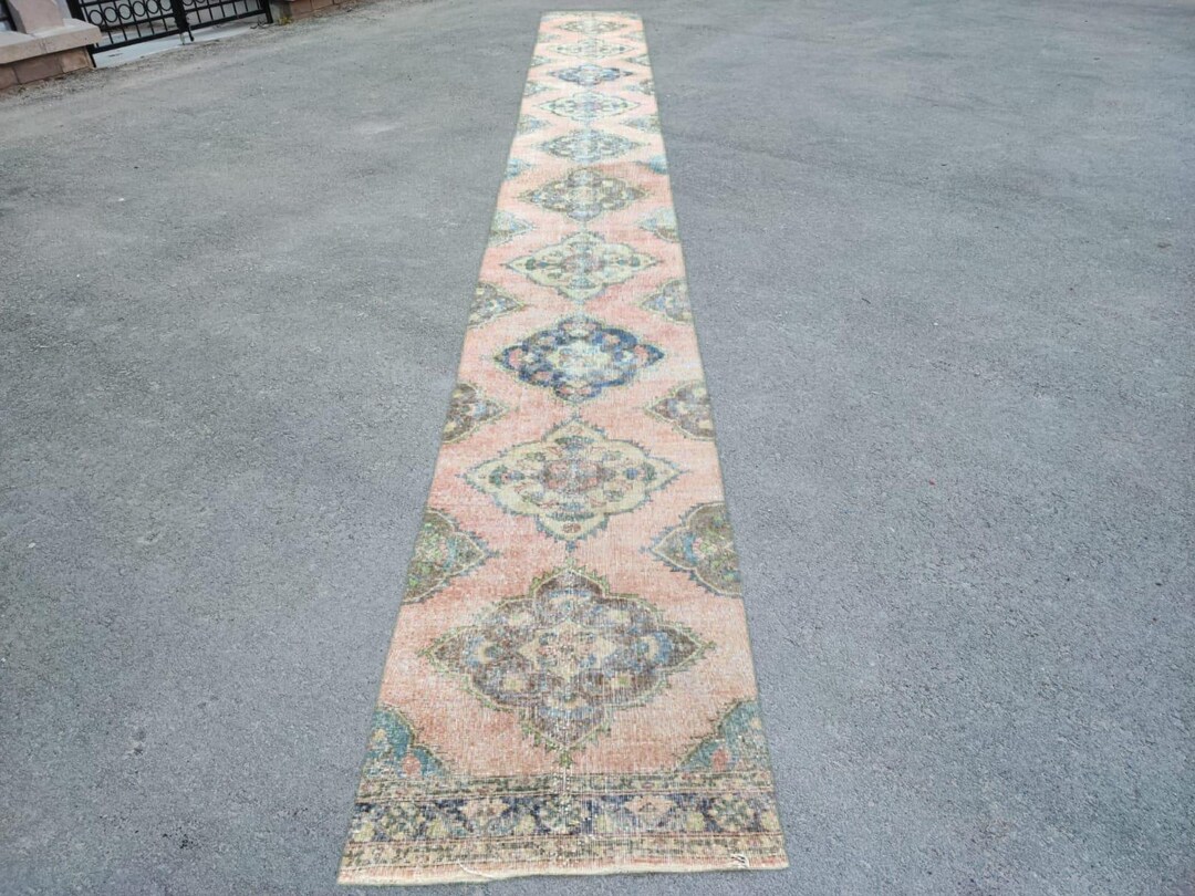 2.5 X 22 Ft, Extra Long Runner for Stair, Hallway Long Runner, Turkish ...