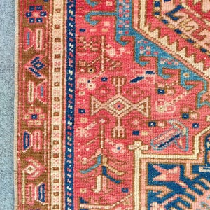 Kurdish runner rug 3x11, Turkish runner 3x11, Vintage neutral runner 3x11, Oushak rug runner 3x11 3x12, Antique wool runner 11 12, rug 3x11