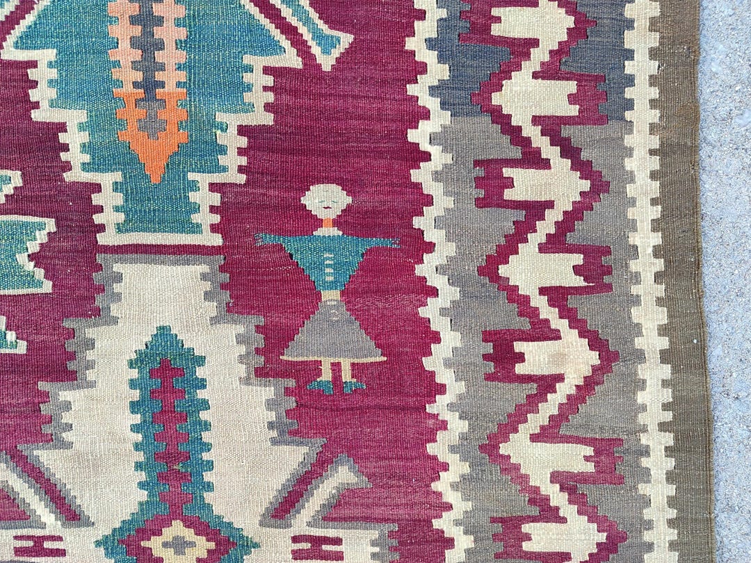 アンティークコーカサス キリム 楽天市場】【15%OFFクーポン対象品】オールドキリム コーカサス地方の