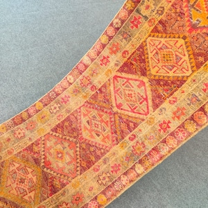 Runner 3x10 vintage, Herki rug 3x10, Turkish runner 3x10 oushak, Persian runner 3x10, Kitchen rug, Hallway rug 3x10, Heriz runner rug 3x10