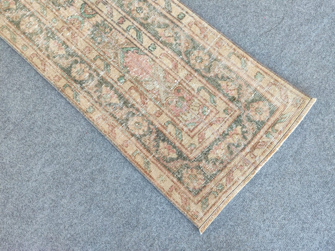 2x12 Rug Runner, Narrow Runner Rug, Turkish Runner 2x12 Neutral, Skinny ...
