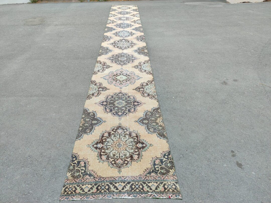3x25 Runner Rug Extra Long, Large Long Runner Rug 25 Feet, Afghan Long ...