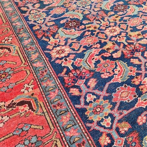 Malayer rug antique, Persian runner 5x11, Large runner rug 5x11 heriz, Vibrant Turkish rug 5x11, Kurdish herki rug, Afghan rug, Mahal rug