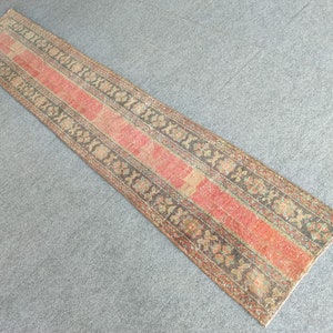2x10 runner, Skinny runner rug, Turkish runner 2x10, Vintage runner 2x10, Oushak runner 2x10, Narrow runner rug, Patchwork rug, Herki rug