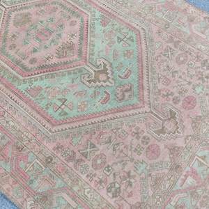 Persian rug 5x7, Heriz rug 5x7, Turkish rug 5x7, Shiraz rug, Custom size rug 5x7, Vintage rug 5x7, Room rug 5x7, Antique wool rug 5x7 ft