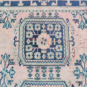 3x18 runner turkish extra long, 18 feet long hallway runner, Vintage 3x18 oushak runner, Persian heriz runner rug, Afghan long runner wool