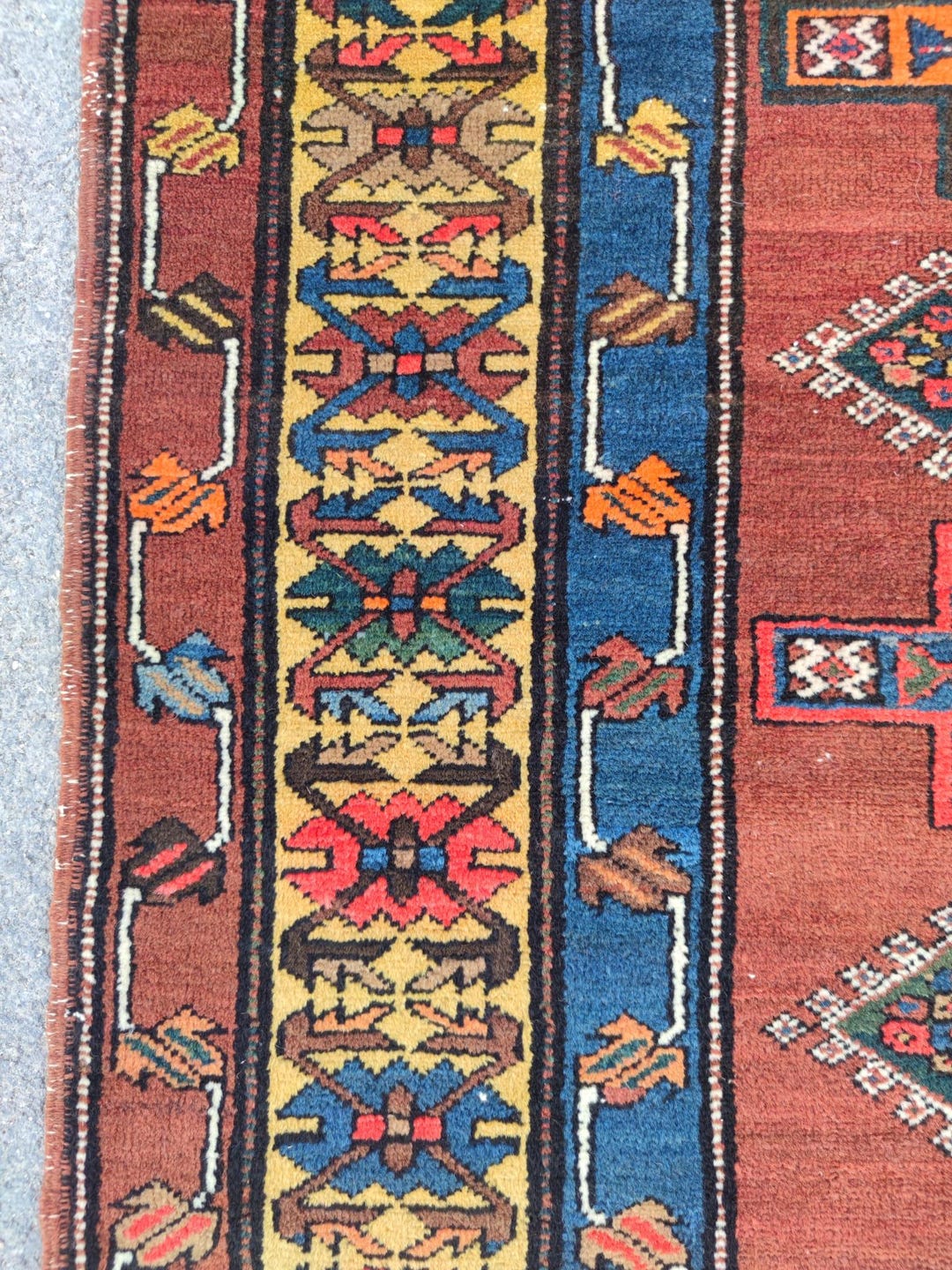 Persian Runner 3x14, Heriz Runner Rug 3x14 Vintage, Extra Long Runner ...
