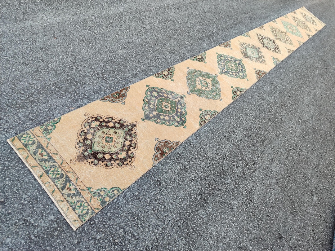 14x25 Long Runner Rug 35 FOOT RARE Extra Very Long Runner Rug, Stair Rug Runner, Hallway ...