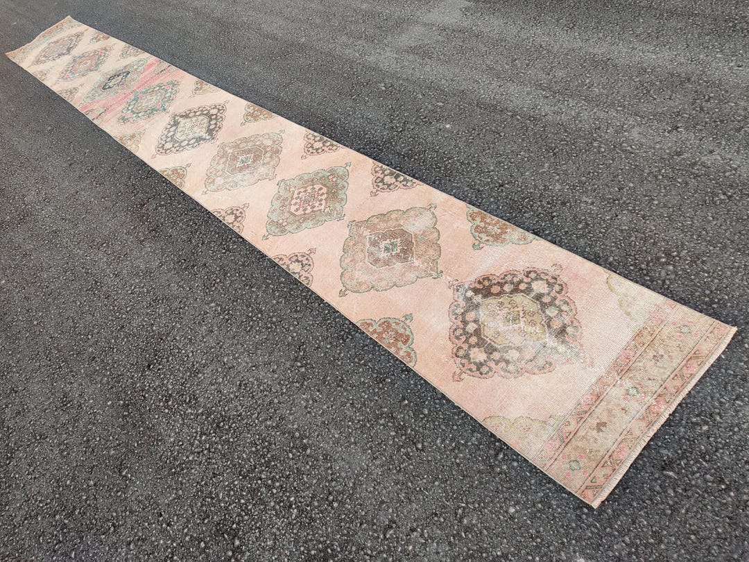 21 Very Long Runner Rug, Extra Long Runner Rug, Long Stair Rug, Runner ...