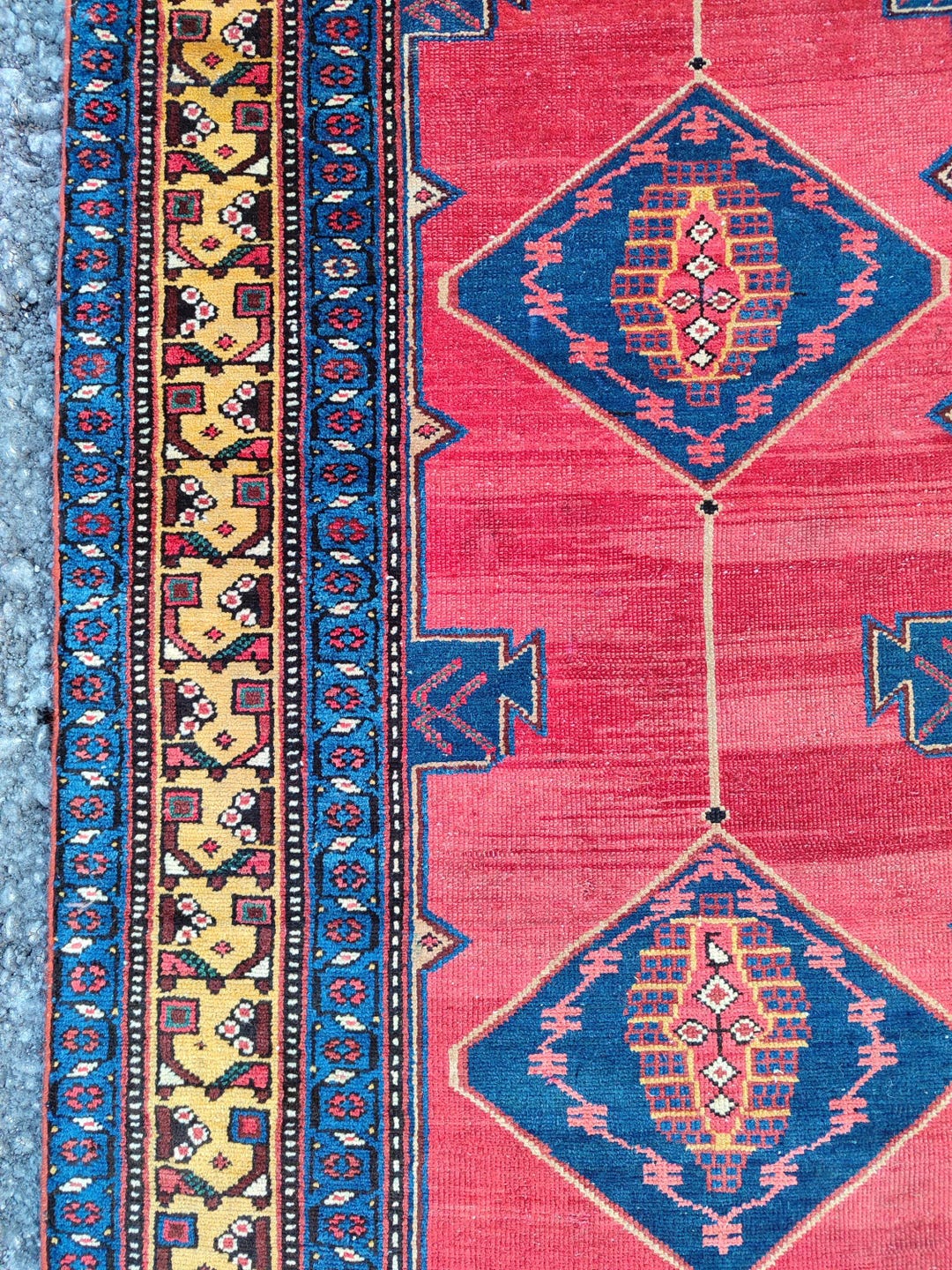FAMOUS! 3x15 Persian Rug Runner Navy, Antique Extra Long Runner Rug ...