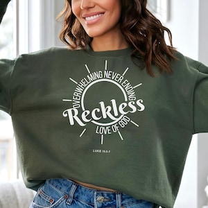Reckless shop love hoodie