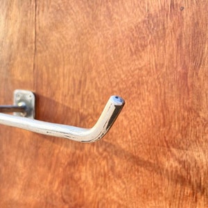 Hand Forged Iron Toilet Paper Holder: Rustic Farmhouse Bath Decor