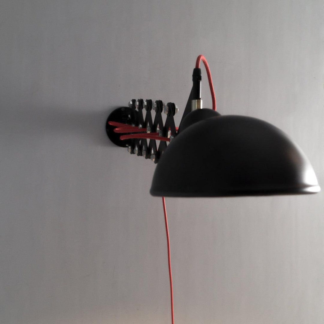 Retro Bauhaus Scissor Lamp Wall Light Vintage Industrial Decor Etsy