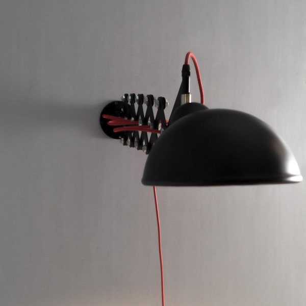 Retro Bauhaus Scissor Lamp Wall Light - Vintage Industrial Decor