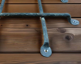 Handcrafted Wrought Iron Gate Speakeasy Grille | Door Grill accessories| Forged Spanish Style Grille