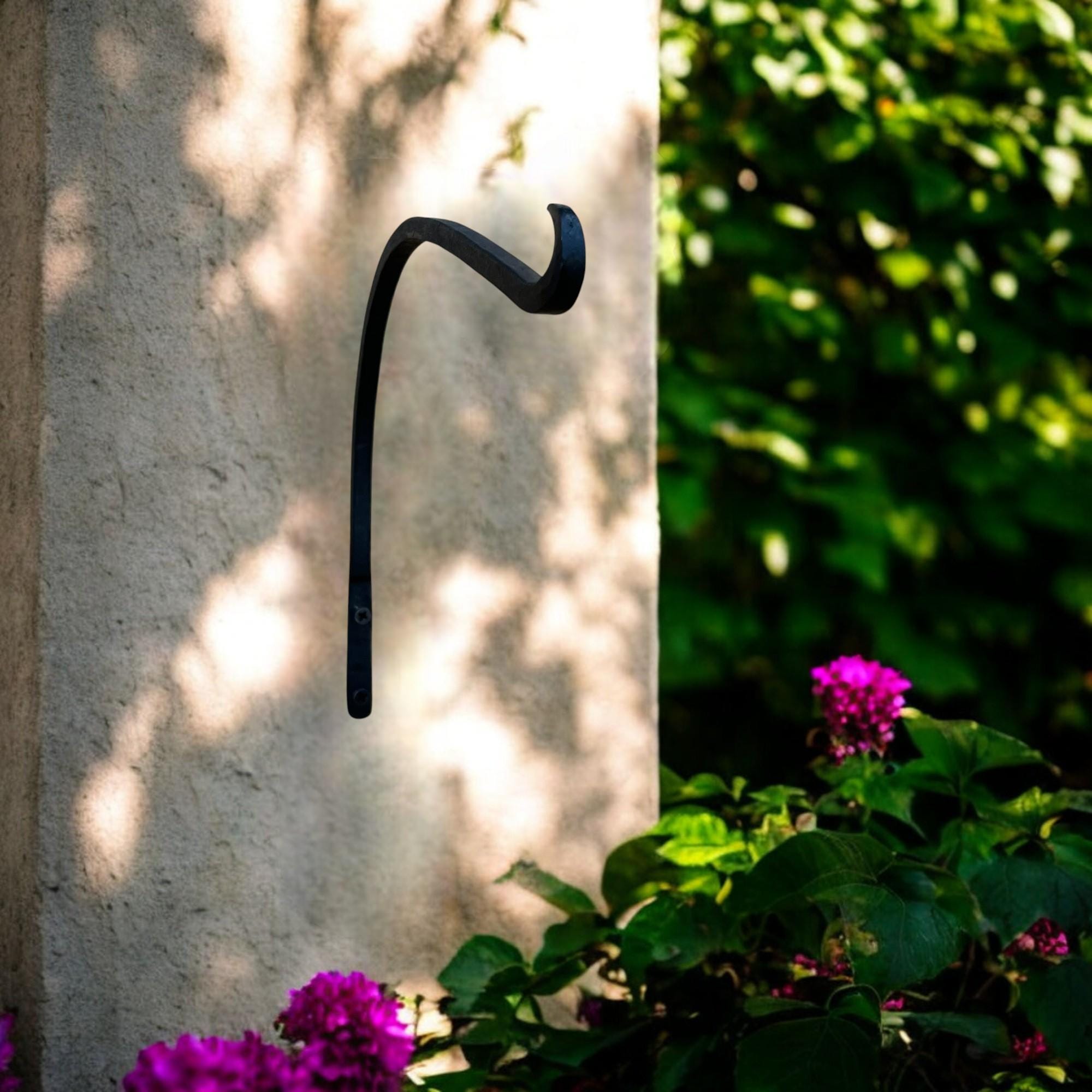 2 Stück Wandhaken Aus Eisen Im Europäischen Stil – Schöne Blumenhalter Für Garten & Wohnzimmer