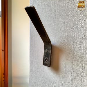 Iron Coat Hooks Wall Mount - Rustic towel Holder, Towel Hooks, Bedroom Hooks for Home Decor