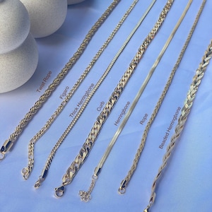 18K Gold Filled Chain Necklace,Curb,Figaro,Rope Chain,Herringbone, Gift,Paperclip Chain,Snake Chain,Mothers day Gift, Gift For HER
