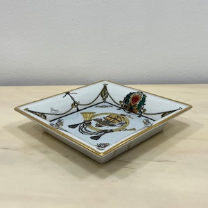 Porcelain Vide-Poche Ashtray Gucci Midcentury Modern Italian Design 1960s
