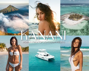 Tropical Summer Lightroom Presets, Beach and Travel (Mobile & Desktop)