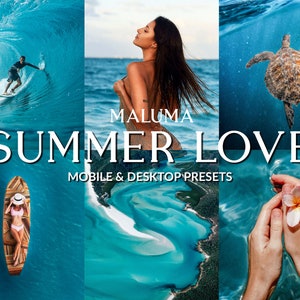 12 Summer Tropical Lightroom Mobile & Desktop Presets, Ocean Preset, Hawaii Preset, Beach Preset, Summer Preset, Travel Preset, Jungle