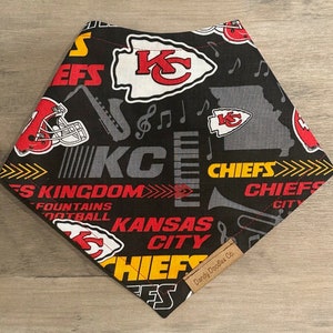 Cotton Kansas City Chiefs Dog/Pet Bandana