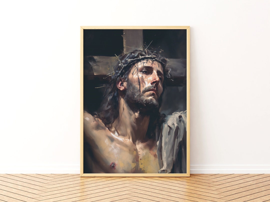 The Crucifixion Downloadable Print Instant Download Digital Prints ...