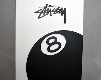 Stussy-Poster | Minimalistische Posterkollektion | Dekoratives Poster | Posterkunst