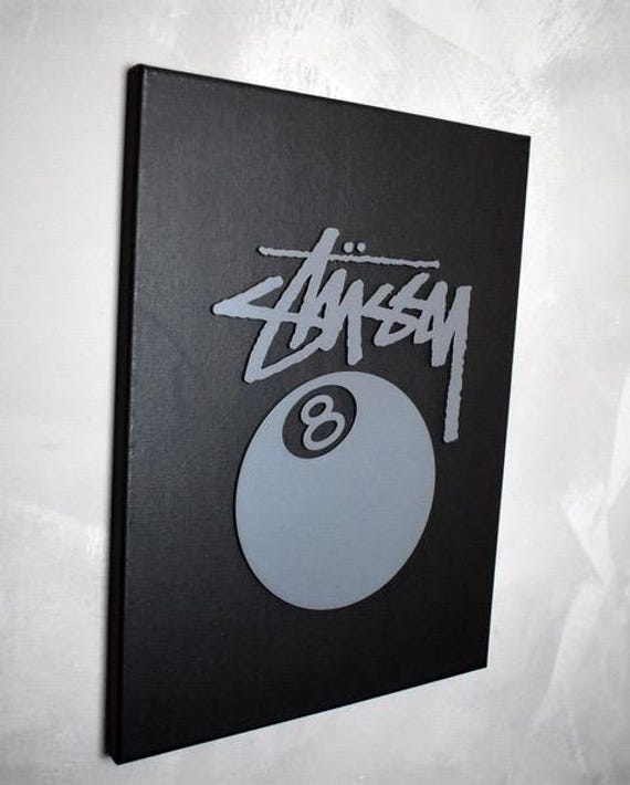 Stussy 8 Ball Poster, Wall Art, Bedroom Prints, Streetwear Room