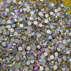 Crystal AB glass rhinestones