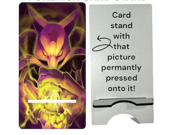 Alakazam card/Phone Stand - Display Alakazam Stand