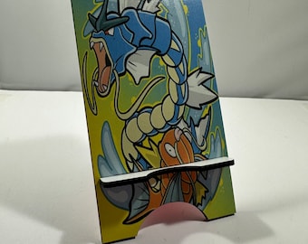 Gyrados und Karpador Karten/Phone Stand - Display Gyrados und Karpador Ständer