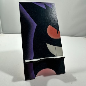 Gengar Side profile Card/Phone Stand - Display Gengar Stand