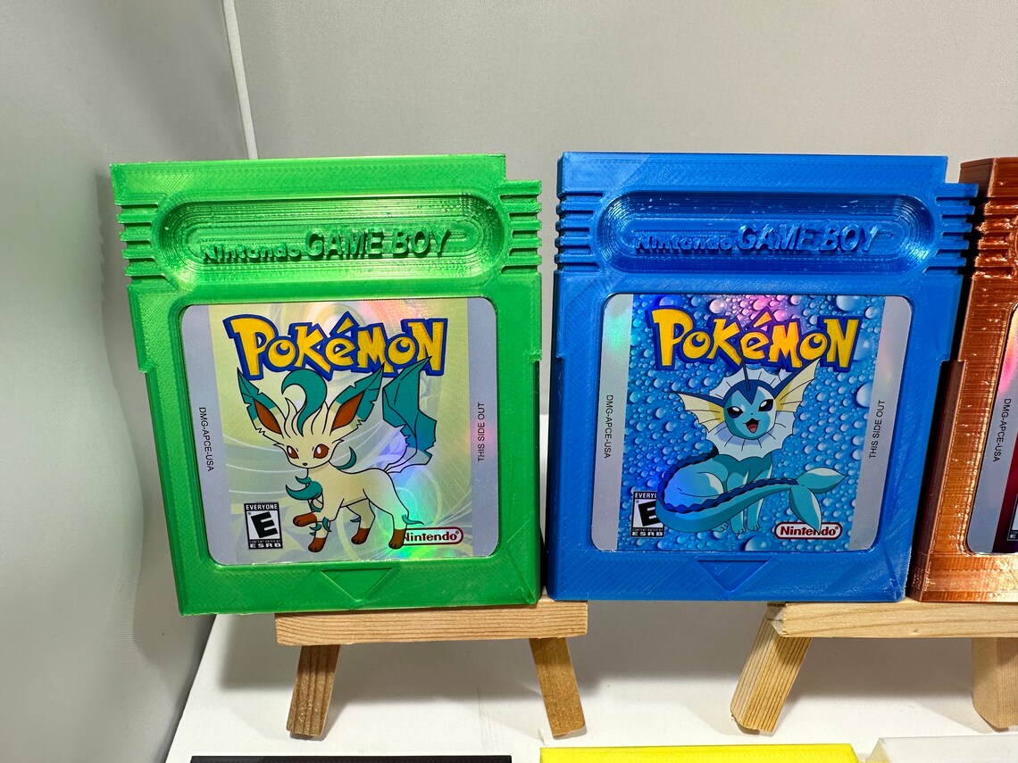 Eevelution Game Boy Set 10 Eevee Evolution Game Boy Replicas - Etsy