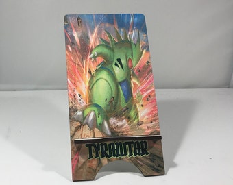 Tyranitar Card/Phone Stand - Display Tyranitar Stand