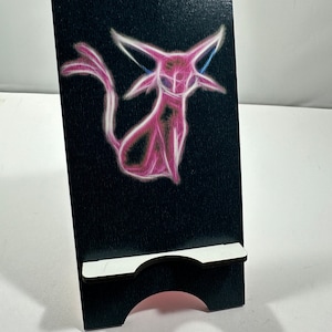 Espeon Glowing Card/Phone Stand - Display Espeon Stand