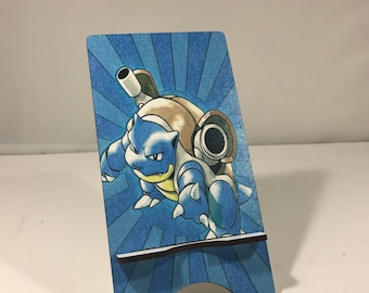 Blastoise Card/Phone Stand - Display Blastoise Stand