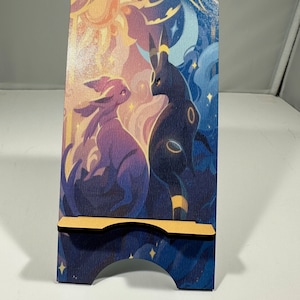 Espeon and Umbreon Card/Phone Stand - Display Espeon and Umbreon Stand