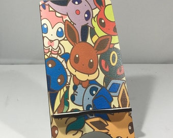 Eevee evolutions Card/Phone Stand - Display eevelutions Stand